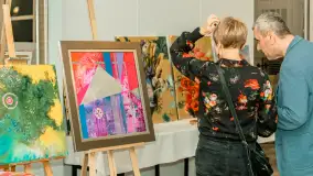 Fotorelacja z Wernisażu, Międzynarodowy Plener Malarski, październik 2025 r. - zdjęcie 38