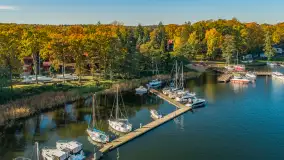 Jesień nad jeziorem Kisajno w Pięknej Górze, październik 2025 r. - zdjęcie 21