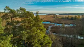 Jesienna śluza Przerwanki, jezioro Gołdopiwo i rzeka Sapina - zdjęcie 3