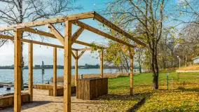 Końcówka jesieni w Pięknym Brzegu, nad jeziorem Święcajty, listopad 2025 r. - zdjęcie 7