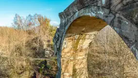 Zwalony Most w Kruklankach, listopad 2025 r. - zdjęcie 17