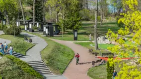 Tężnie Solankowe w Gołdapi, wiosna 2025 r. - zdjęcie 16