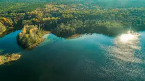 Jesienne Mazury z drona, mix ujęć, październik 2025 r. - zdjęcie 24