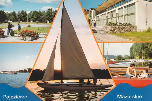 Mazury na pocztówkach z PRLu i lat 90-tych - zdjęcie 4