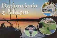 Mazury na pocztówkach z PRLu i lat 90-tych - zdjęcie 15