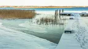 Zima w porcie Resort Niegocin, grudzień 2025 r. - zdjęcie 8