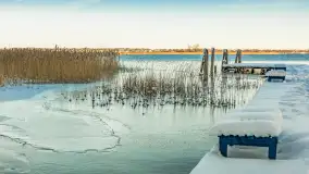 Zima w porcie Resort Niegocin, grudzień 2025 r. - zdjęcie 20