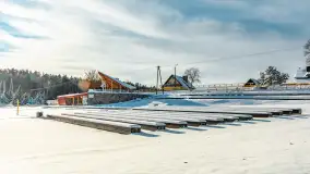 Zimowa sceneria w AZS Wilkasy nad Niegocinem, grudzień 2025 r. - zdjęcie 22