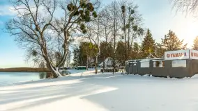 Zimowa sceneria w AZS Wilkasy nad Niegocinem, grudzień 2025 r. - zdjęcie 15