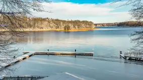 Zima w Łabędzim Ostrowiu w Pięknej Górze, Grudzień 2025 r. - zdjęcie 28