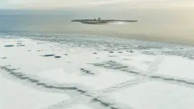 Niegocin skuty lodem w okowach zimowych mgieł, styczeń 2026  - zdjęcie 5