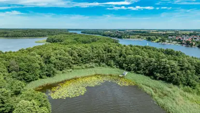 Krótki spacer po Iławie, piękne są okolice Mazur