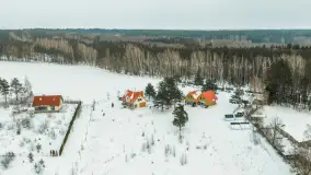 Dargin pod lodem, a natura i kra tworzą piękne pejzaże, styczeń 2026 r. - zdjęcie 9