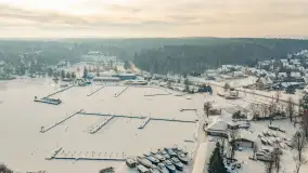 Porty w Wilkasach i Niegocin w zimowej scenerii, styczeń 2026 r. - zdjęcie 1