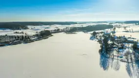 Paprotki i jezioro Paproteckie w zimowej aurze, styczeń 2026 r. - zdjęcie 7