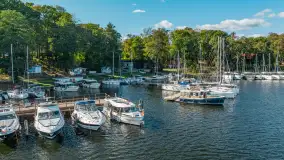 Łabędzi Ostrów z lotu ptaka, wrzesień 2024 r. - zdjęcie 36