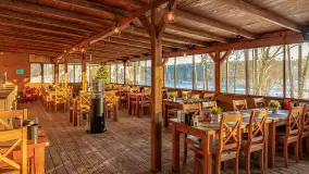 Wodnik nad jeziorem Nidzkim w zimowej scenerii, styczeń 2026 r. - zdjęcie 25