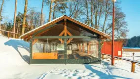 Wodnik nad jeziorem Nidzkim w zimowej scenerii, styczeń 2026 r. - zdjęcie 15