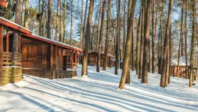 Wodnik nad jeziorem Nidzkim w zimowej scenerii, styczeń 2026 r. - zdjęcie 40