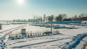 Jezioro Święcajty i przystań Nautica w Kolonii Rybackiej, wersja zimowa, styczeń 2026 .r - zdjęcie 10