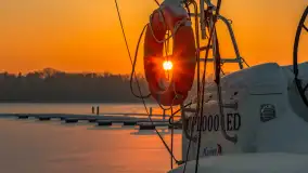 Zachód słońca w Sztynorcie, styczeń 2026 r.  - zdjęcie 3