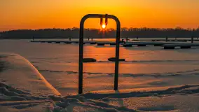 Zachód słońca w Sztynorcie, styczeń 2026 r.  - zdjęcie 21