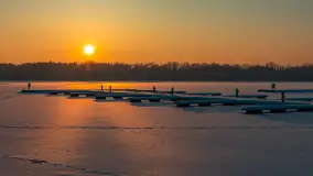 Zachód słońca w Sztynorcie, styczeń 2026 r.  - zdjęcie 11