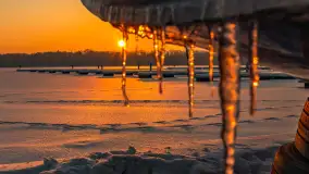 Zachód słońca w Sztynorcie, styczeń 2026 r.  - zdjęcie 12