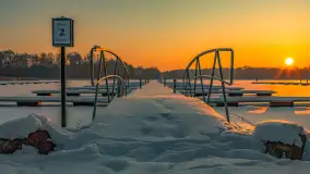 Zachód słońca w Sztynorcie, styczeń 2026 r.  - zdjęcie 8