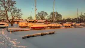 Zachód słońca w Sztynorcie, styczeń 2026 r.  - zdjęcie 10