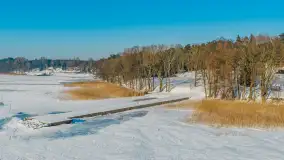 Piękny Brzeg i Leśna Przystań z drona, zima 2026 r. - zdjęcie 5