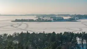 Piękny Brzeg i Leśna Przystań z drona, zima 2026 r. - zdjęcie 31