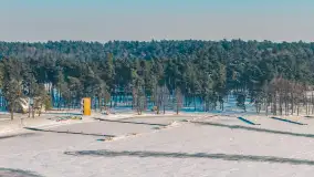 Piękny Brzeg i Leśna Przystań z drona, zima 2026 r. - zdjęcie 24