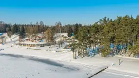 Piękny Brzeg i Leśna Przystań z drona, zima 2026 r.