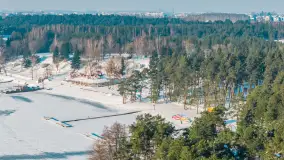 Piękny Brzeg i Leśna Przystań z drona, zima 2026 r. - zdjęcie 27