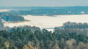 Piękny Brzeg i Leśna Przystań z drona, zima 2026 r. - zdjęcie 11