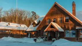 Zachód słońca nad jeziorem Nidzki, Pod Dębem, styczeń 2026 r. - zdjęcie 9