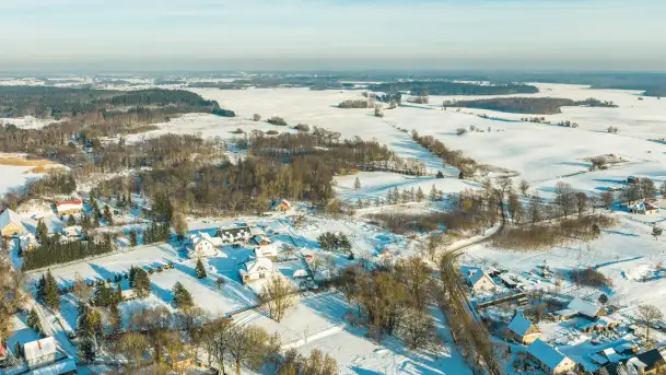 Jezioro Śniardwy i Marina Śniardwy, wersja zimowa, styczeń 2026 r. - zdjęcie 9