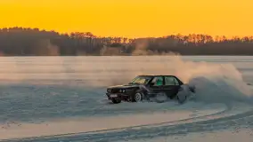 Zachód słońca nad jeziorem Bełdany, luty 2026 r. - zdjęcie 15