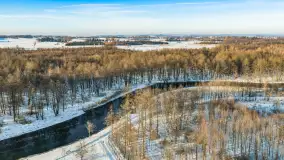 Jezioro Mamry, Węgorzewo i okolice z drona, styczeń 2026 r. - zdjęcie 2