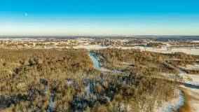 Jezioro Mamry, Węgorzewo i okolice z drona, styczeń 2026 r. - zdjęcie 25