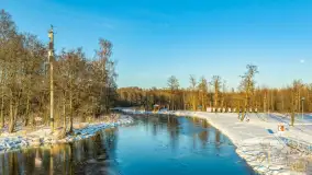 Jezioro Mamry, Węgorzewo i okolice z drona, styczeń 2026 r. - zdjęcie 30