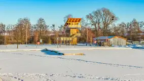 Jezioro Mamry, Węgorzewo i okolice z drona, styczeń 2026 r. - zdjęcie 28