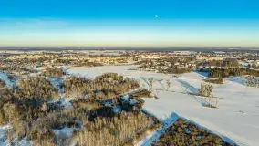 Jezioro Mamry, Węgorzewo i okolice z drona, styczeń 2026 r. - zdjęcie 33