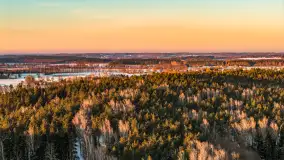 Jezioro Dargin i okolice Nowego Harszu o zachodzie słońca, styczeń 2026 r. - zdjęcie 29