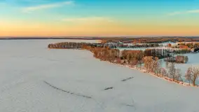 Jezioro Dargin i okolice Nowego Harszu o zachodzie słońca, styczeń 2026 r. - zdjęcie 8