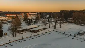 Zachód słońca nad jeziorem Bełdany, luty 2026 r. - zdjęcie 15