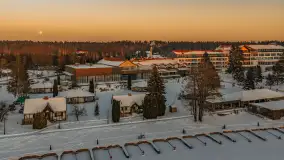 Zachód słońca nad jeziorem Bełdany, luty 2026 r. - zdjęcie 5