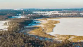 Pisz w zimowej scenerii, wyjątkowo mroźne popołudnie, luty 2026 r. - zdjęcie 2