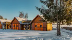 Zachód słońca w Rynie, jezioro Ryńskie, luty 2026 r. - zdjęcie 15